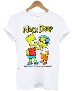 Neck Deep Bart Simpson T-shirt