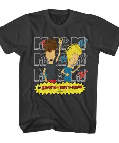 Beavis and Butt-Head MTV Logo T-Shirt