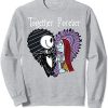 The Nightmare Before Christmas Jack & Sally Together Forever Sweatshirt