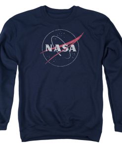 NASA Logo Adult Crewneck Sweatshirt
