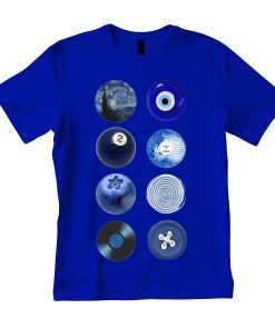 Blue Dimension Graphic T-Shirt