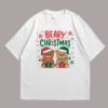 Beary Christmas Adorable Holiday Front White