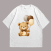 Brown Cute Baby Bear Front WhiteBrown Cute Baby Bear Front White