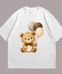 Brown Cute Baby Bear Front WhiteBrown Cute Baby Bear Front White