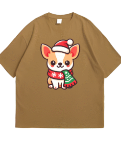 Charming Chihuahua_ Christmas Couture Pose Front Sand