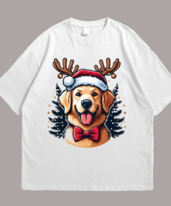 Golden retriever Front White