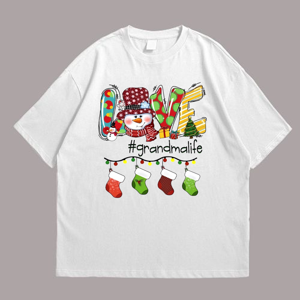 Love Grandmalife Front White