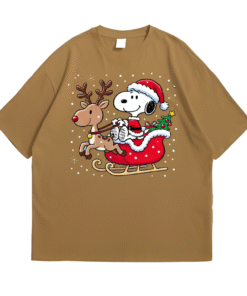 Merry Christmas With Cartoon Front Sand