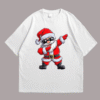 Santa Aura Christmas Front White