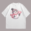 Snowman cute Winter Front White