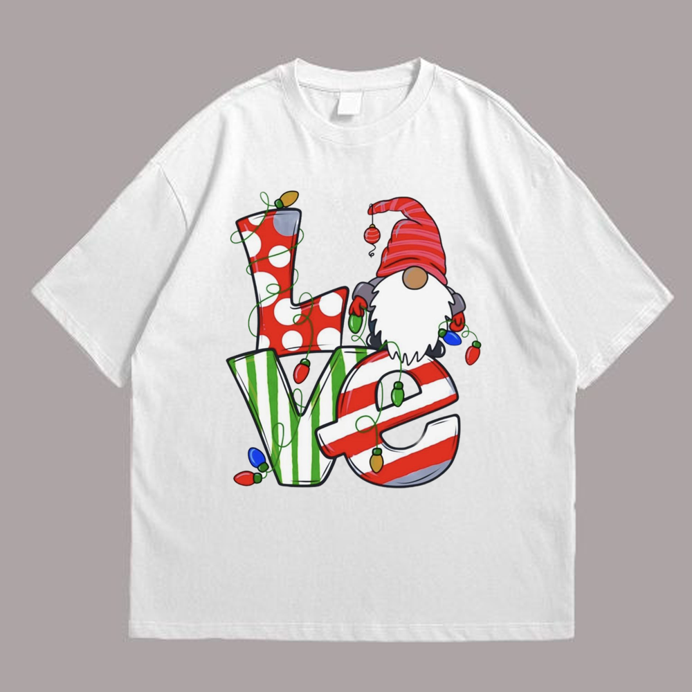 Troll Love Christmas Front White