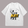 Be Creative Minimal Typography Tshirt