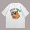 Capybara Stay Wild Front White