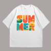 Colorful Summer Typography Tshirt