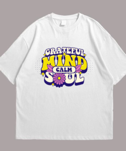 Grateful Mind Calm Soul Tshirt