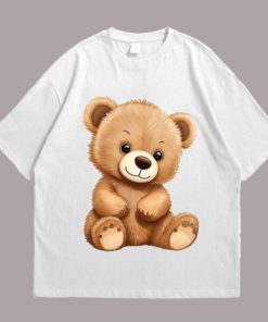 Teddy Bear Front White