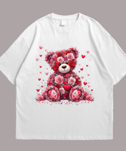 Blooming Love Bear Tshirt
