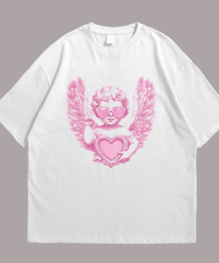 Funny Cupid With Sunglasses Tshirt