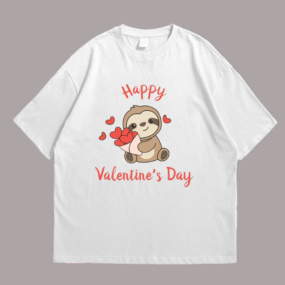Happy Valentine Day With All My Heart Tshirt