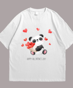 Panda Love for Valentine Day Tshirt