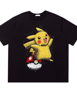 Pokemon pikacu Scrabble Tshirt