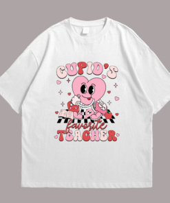 Retro Cupid Favorite Teacher Tshirt