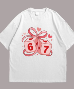 Six Seven Valentines Coquette Funny Tshirt