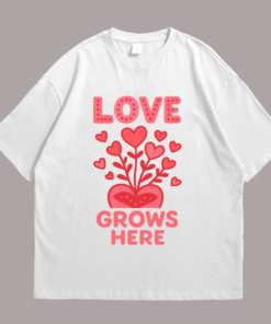 Valentine Heart Plant Tshirt