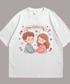 Valentine Day Couple Tshirt