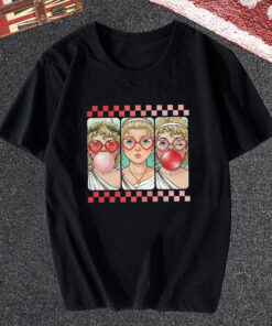 Cute Valentine Girl Bubblegum T Shirt